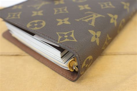 louis vuitton agenda cover dupe|Louis Vuitton agenda wallet.